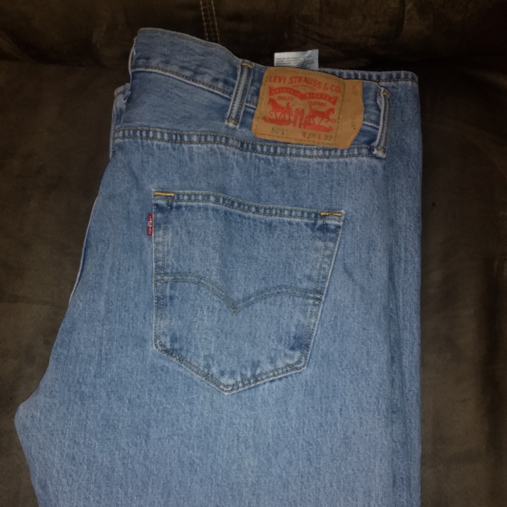 Men's Levis 501 Jeans 38/32
